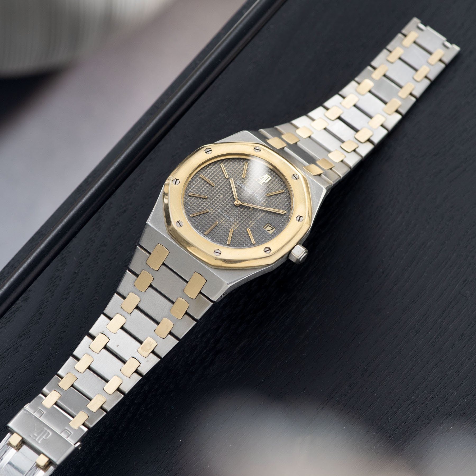Audemars Piguet Jumbo Royal Oak Steel and Gold Ref. 5402SA