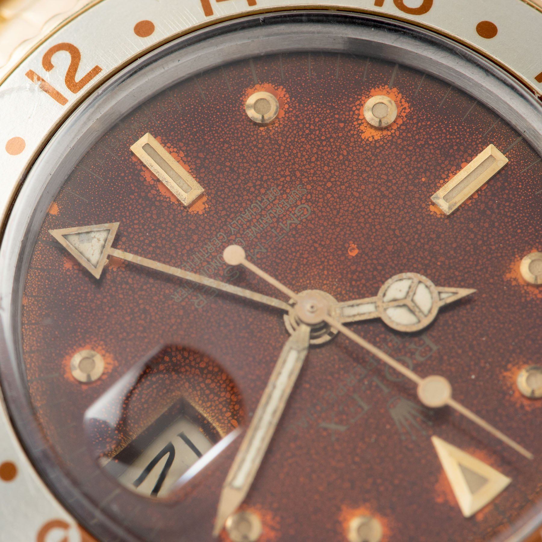 Rolex 16753 Nipple Dial Rootbeer GMT-Master