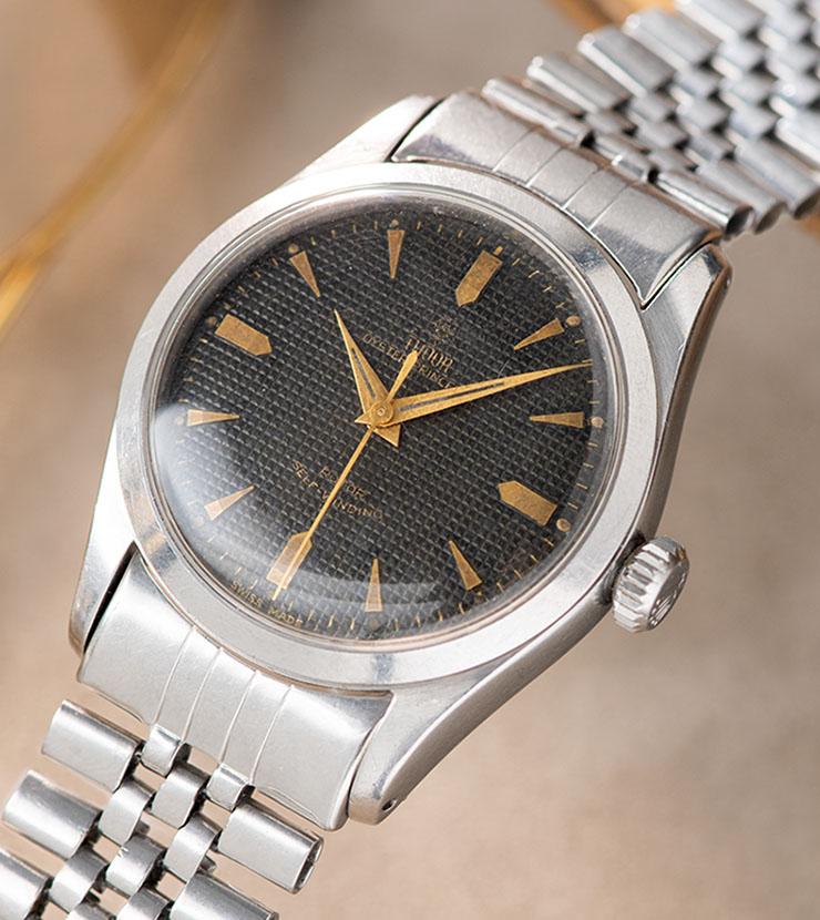 Tudor Prince Rare Waffle Dial Reference 7909
