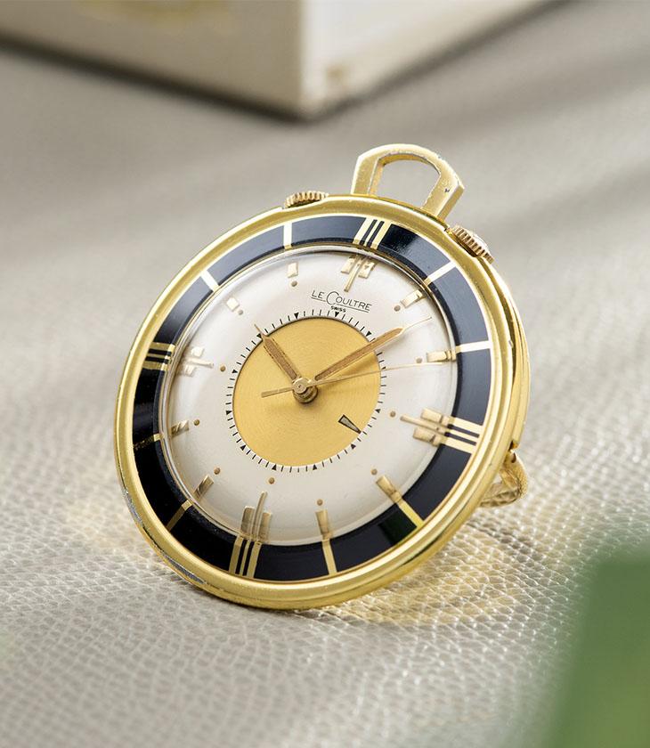 LeCoultre Memovox Pocket and Desk Alarm Watch 1950s