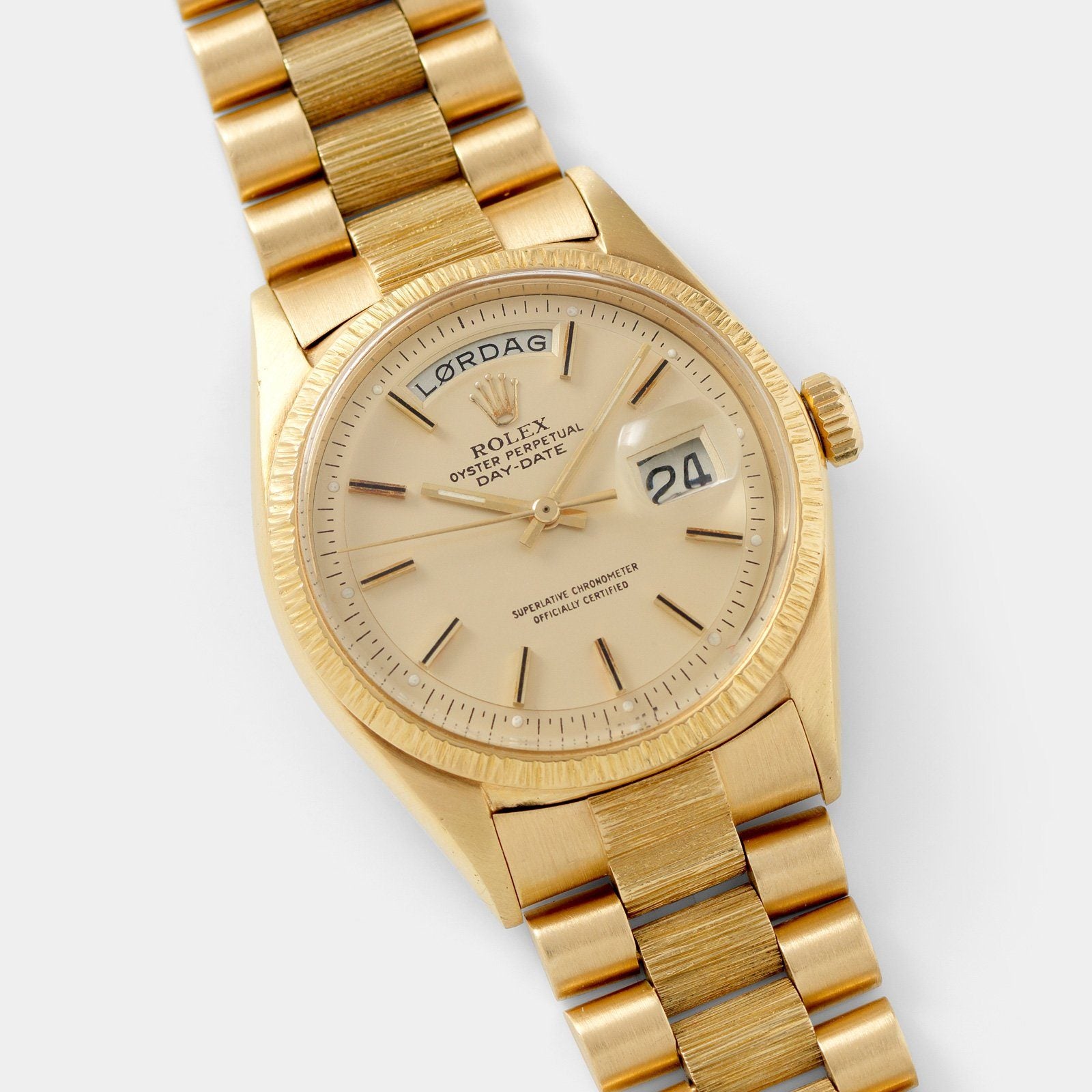Rolex Day-Date Champagne Dial Yellow Gold 1807
