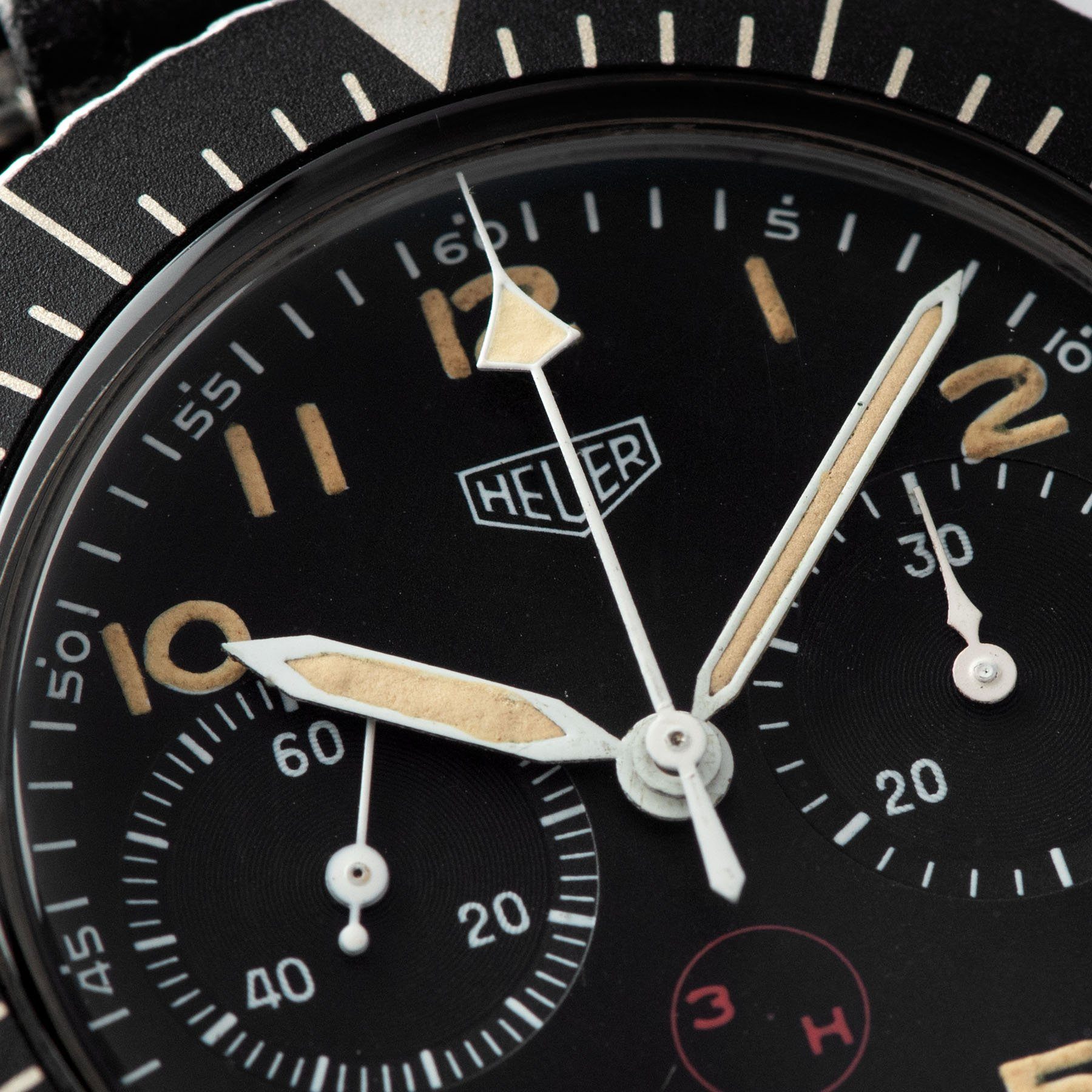 Heuer Chronograph German Issued Flyback 1550SG