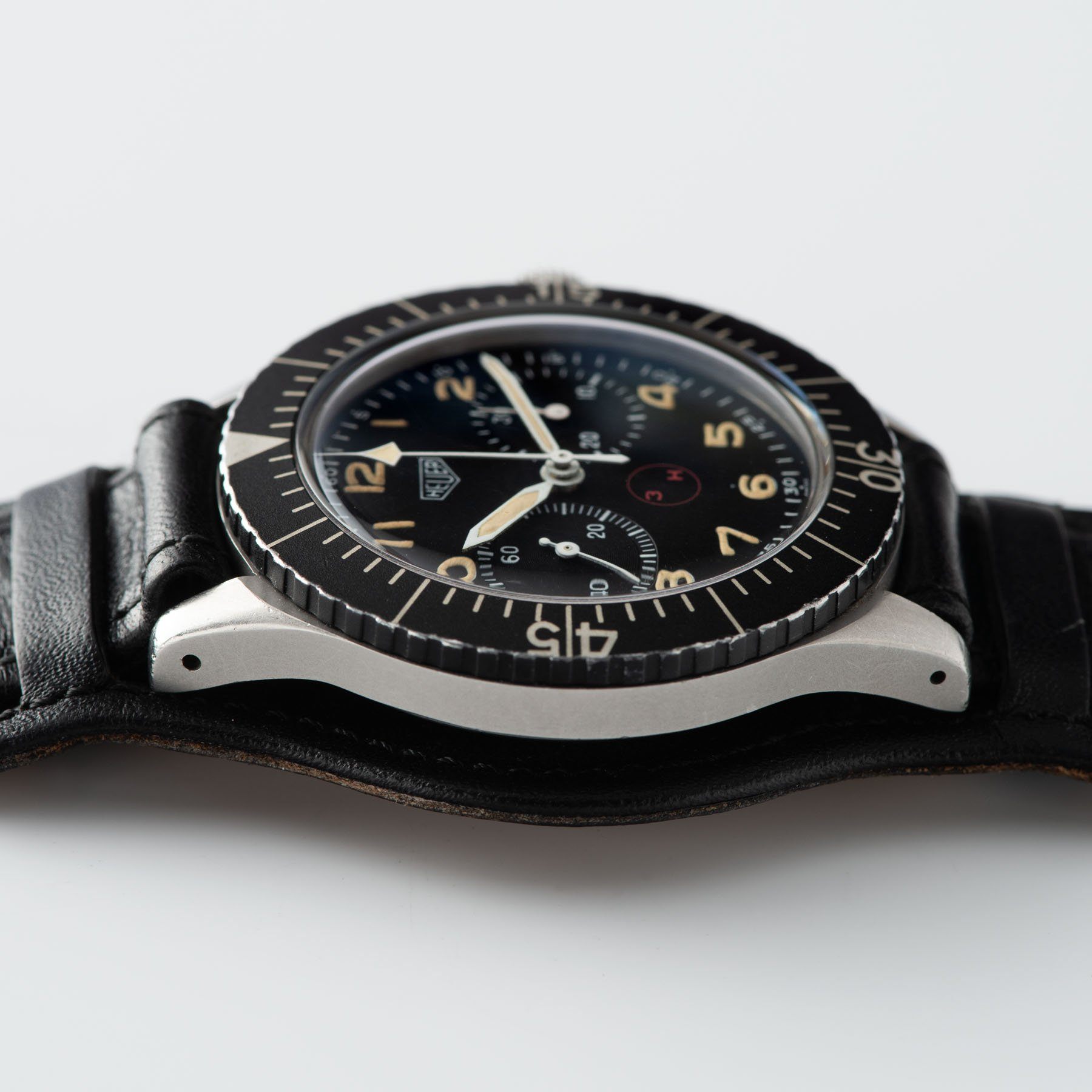 Heuer Chronograph German Issued Flyback 1550SG