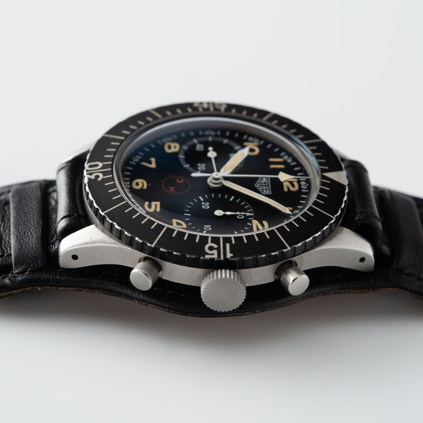 Heuer Chronograph German Issued Flyback 1550SG
