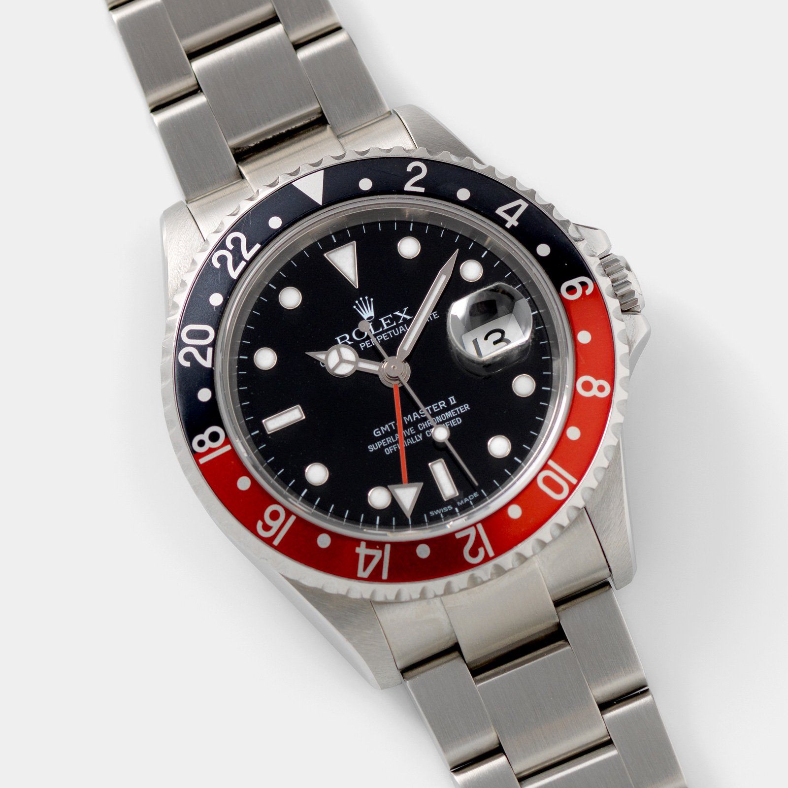 Rolex GMT-Master 2 16710 Rectangular dial Box and Papers