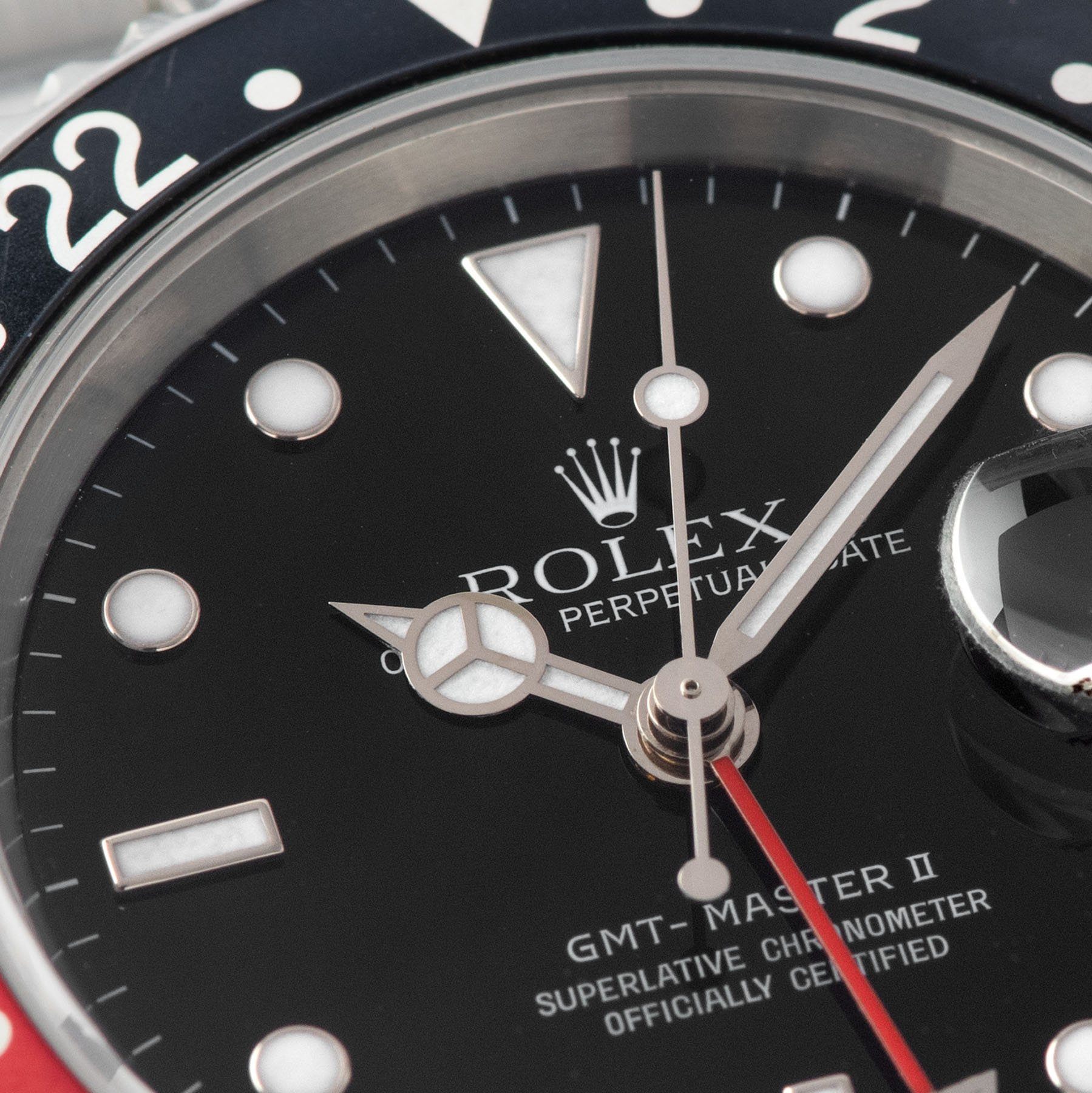 Rolex GMT-Master 2 16710 Rectangular dial Box and Papers
