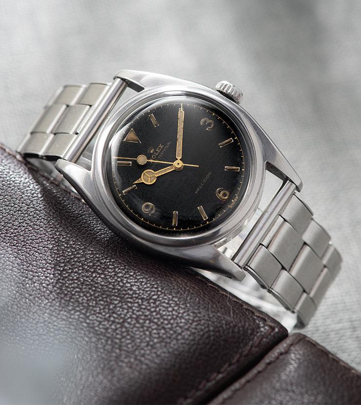 Rolex Ovettone Explorer 6098 369 Dial