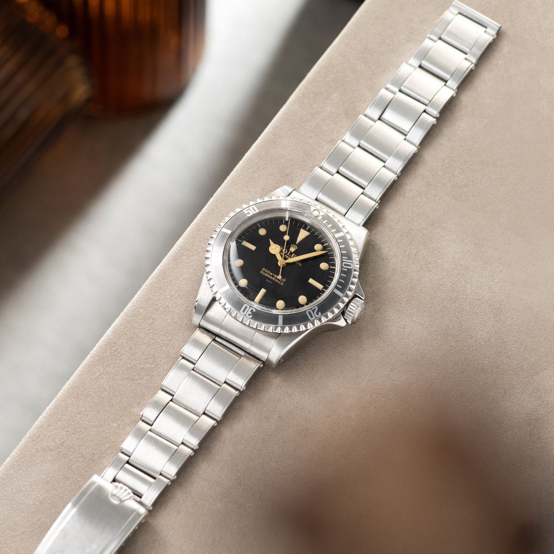 Rolex Submariner 5513 Gilt Underline Dial