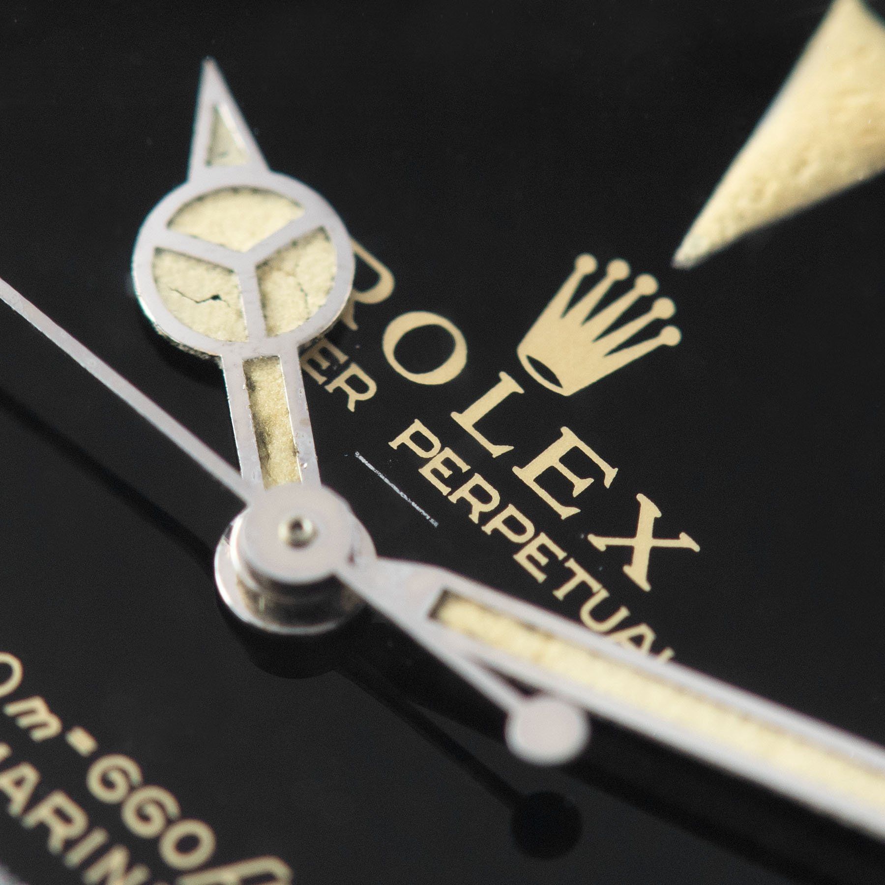 Rolex Submariner 5512 Gilt Four Line Underline Dial