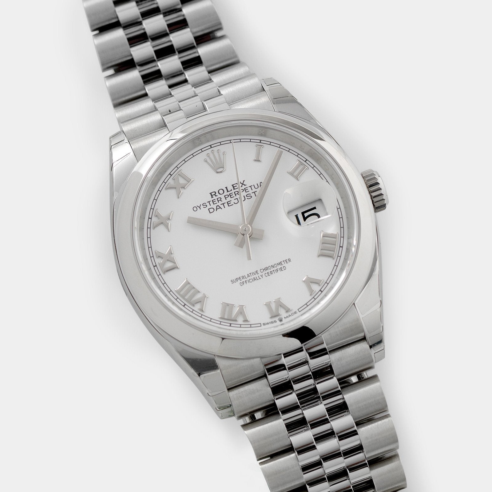 Rolex Datejust White Dial 126200
