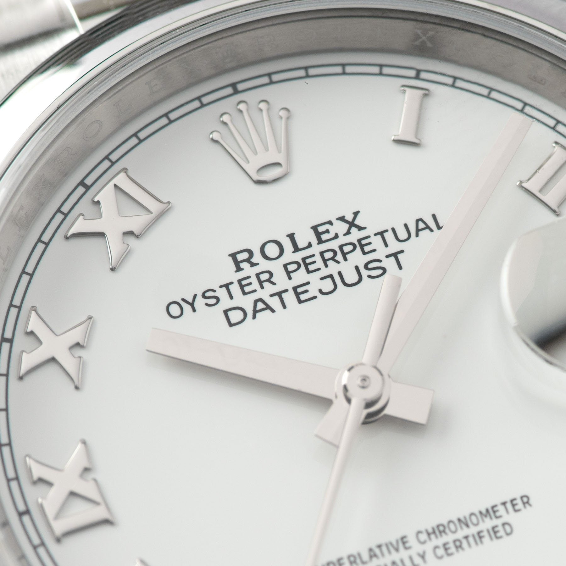 Rolex Datejust White Dial 126200