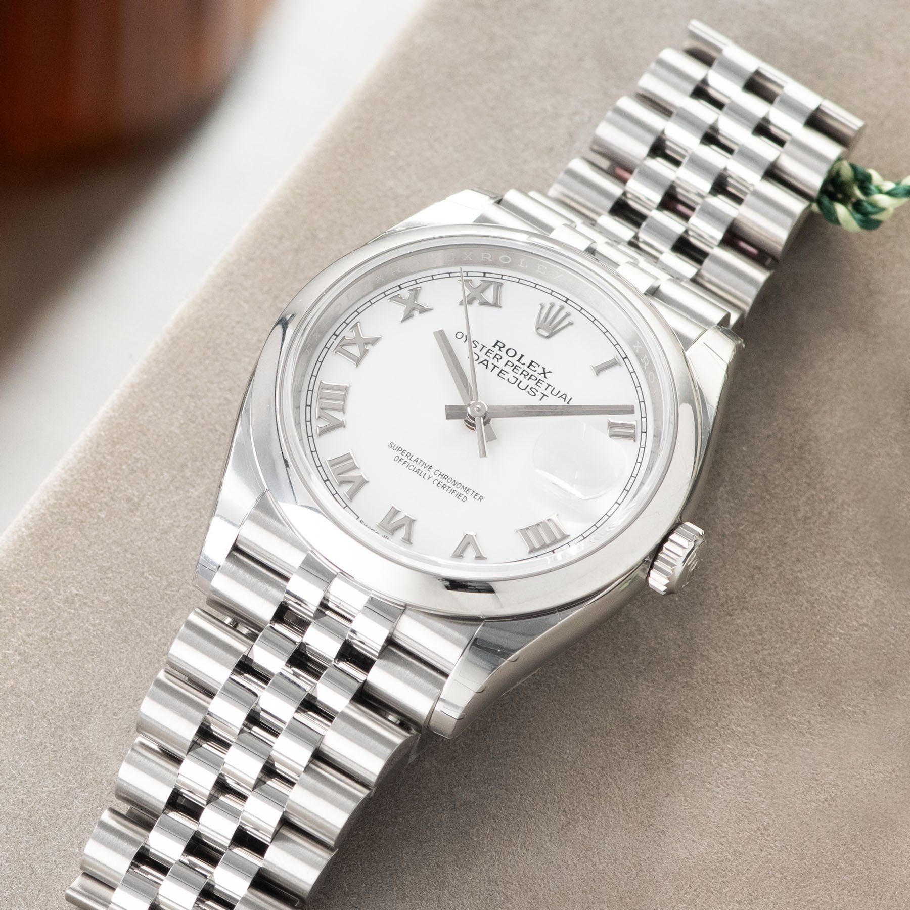 Rolex Datejust White Dial 126200