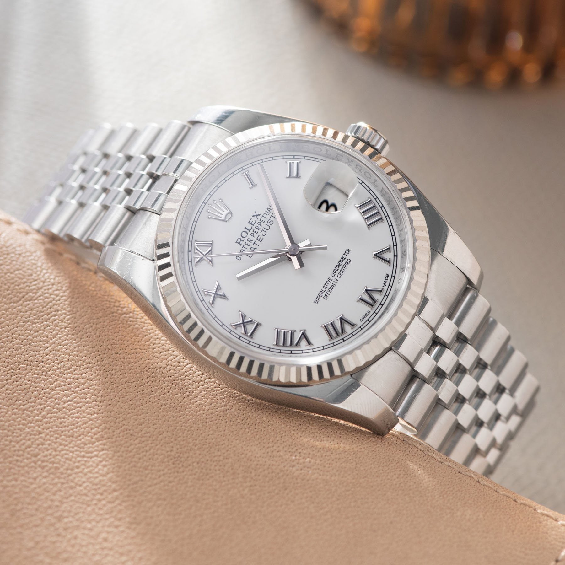 Rolex Datejust White Dial 116234 2014