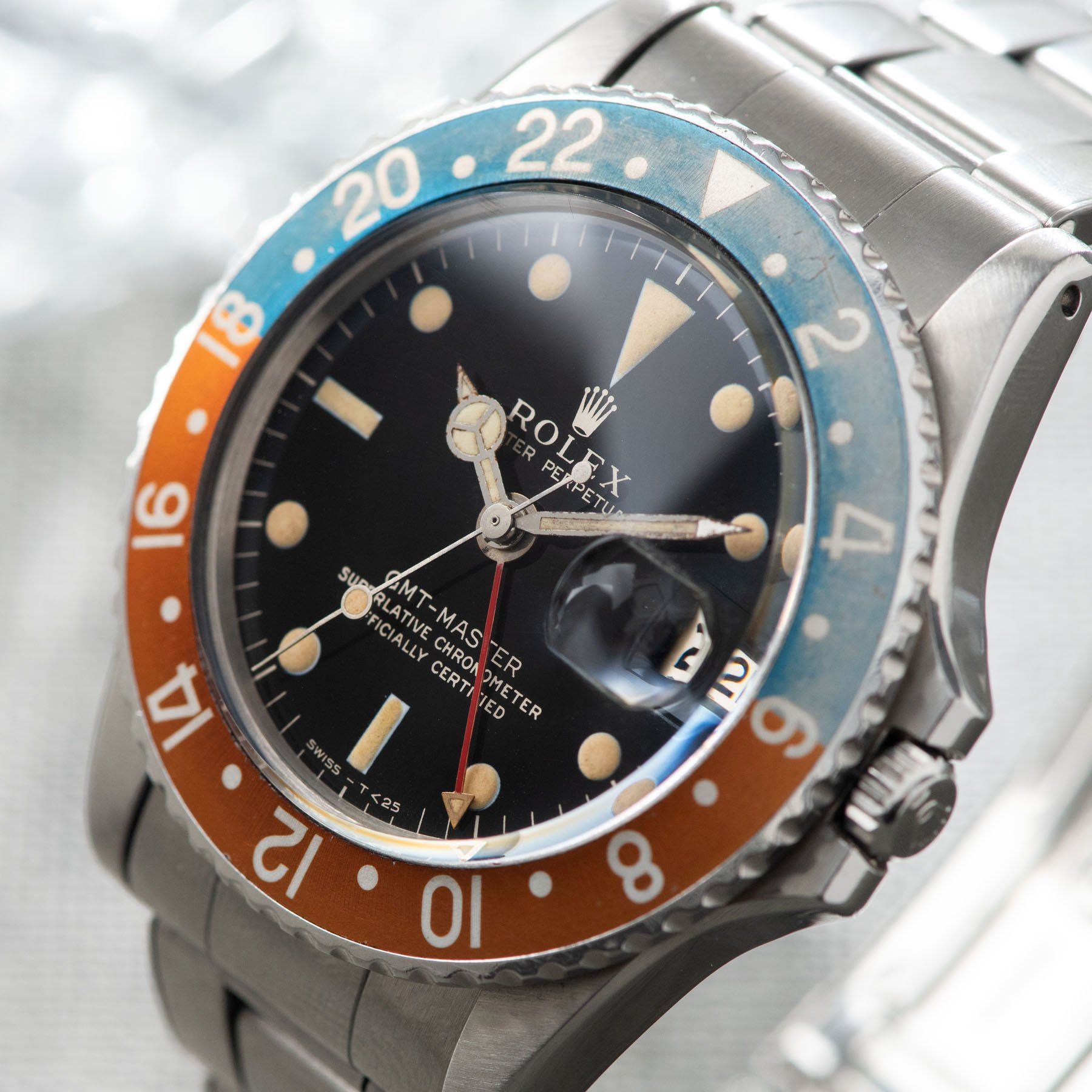 Rolex 1675 Gilt Dial GMT Master