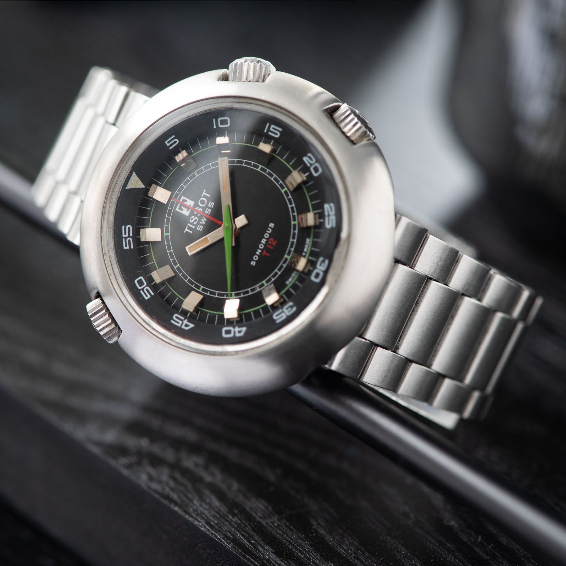 Tissot Sonorous Compressor Alarm Watch T12 4051