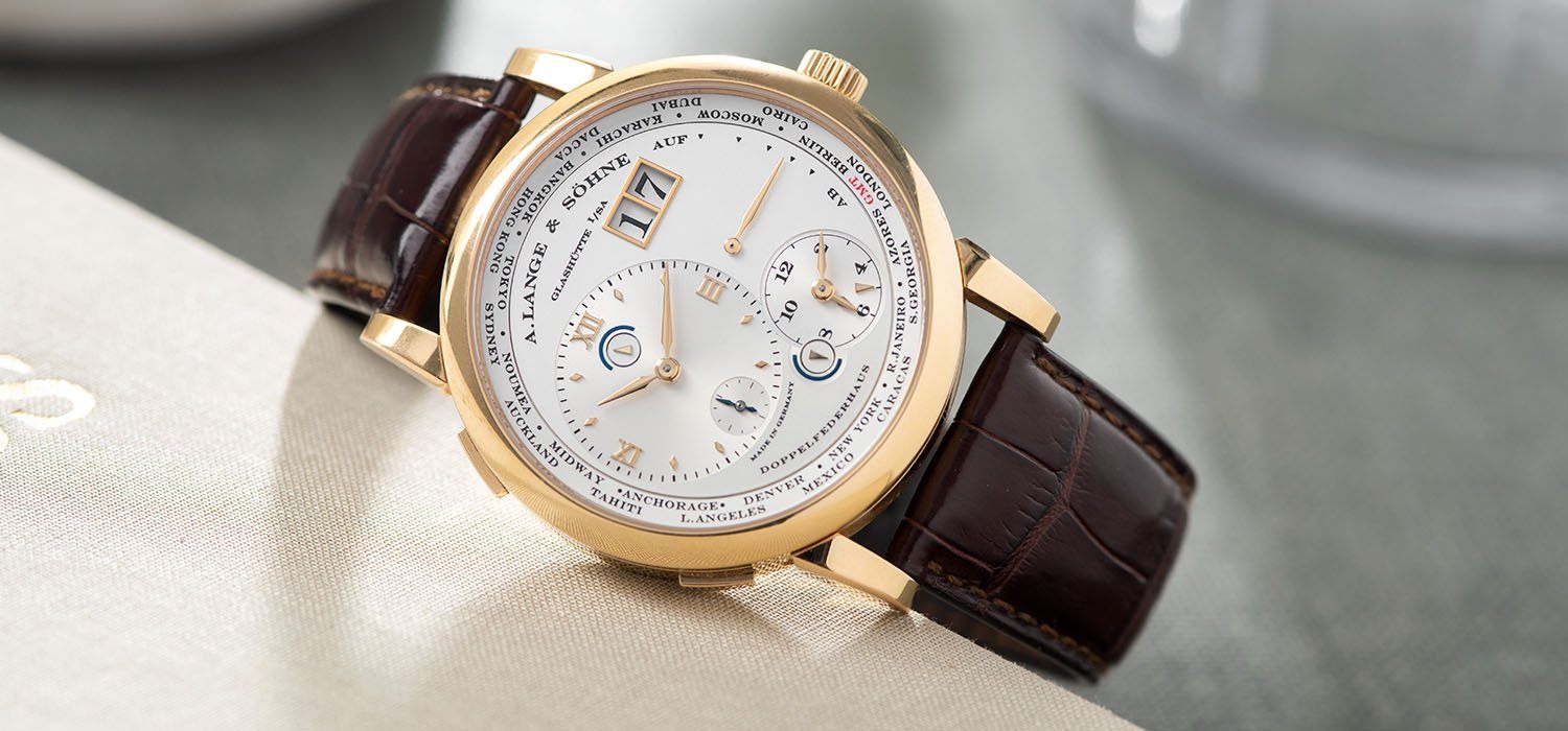 A. Lange & Söhne Lange 1 Time Zone Pink Gold