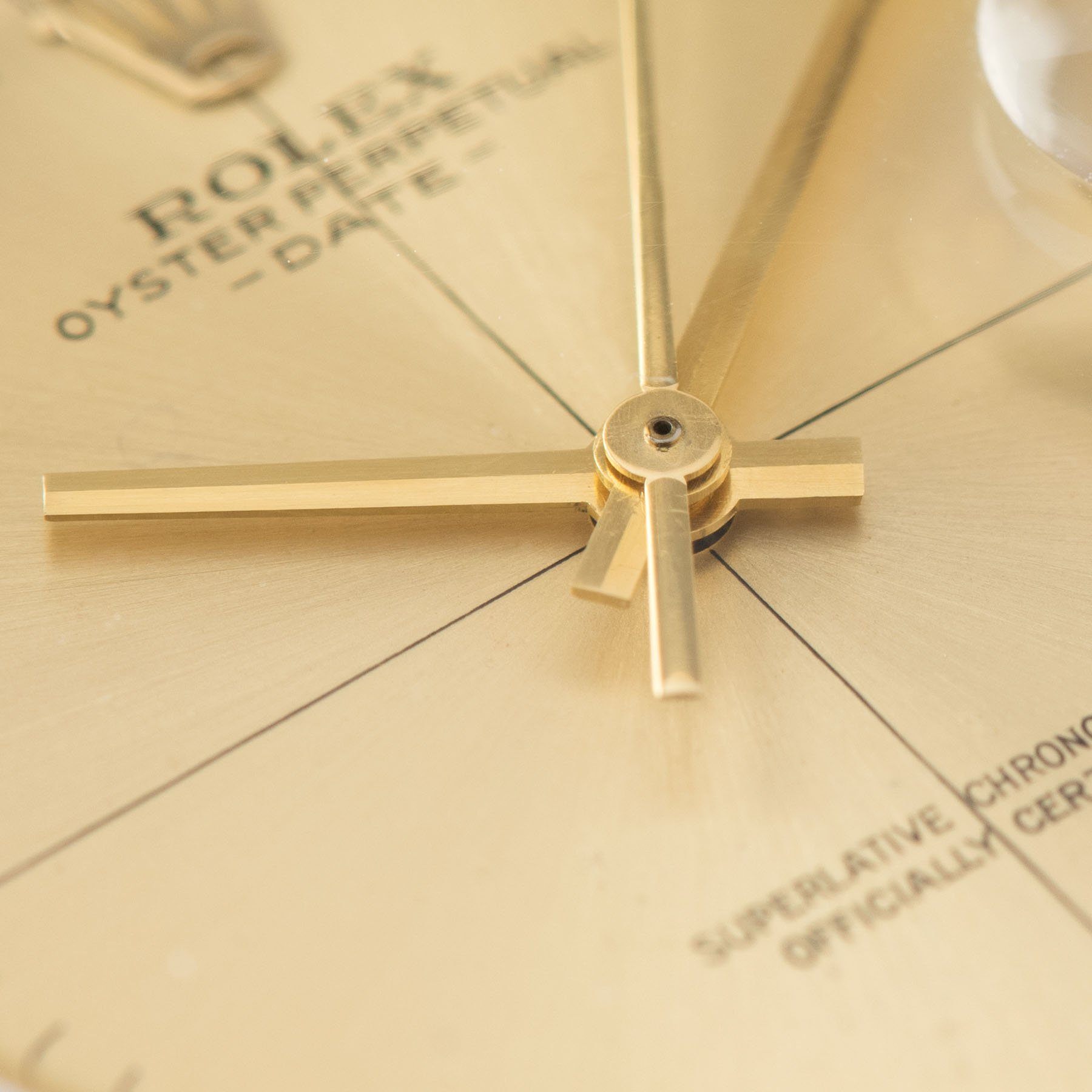 Rolex Zephyr Date 1510 Yellow Gold
