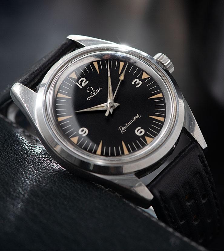 Omega Railmaster 135.004-63 with Archive Extract