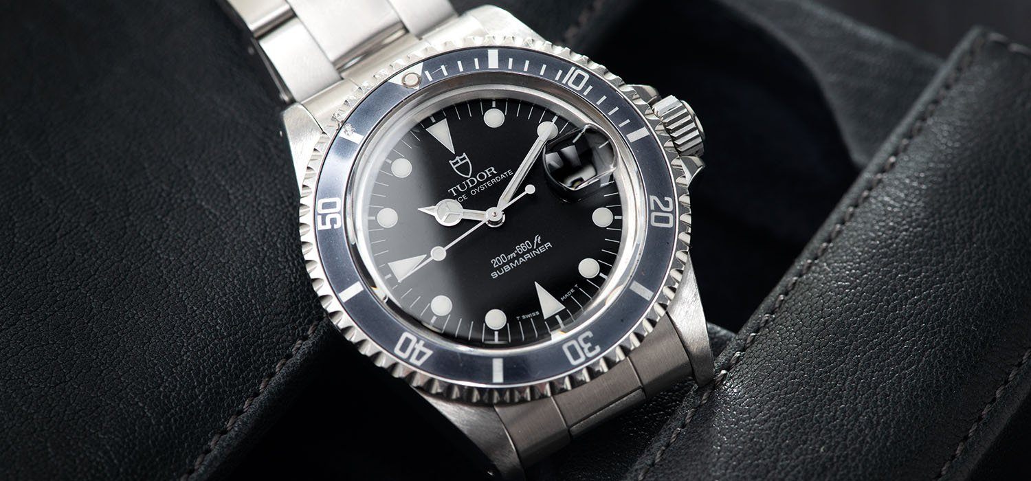 Tudor Submariner Date Black Dial Reference 79090