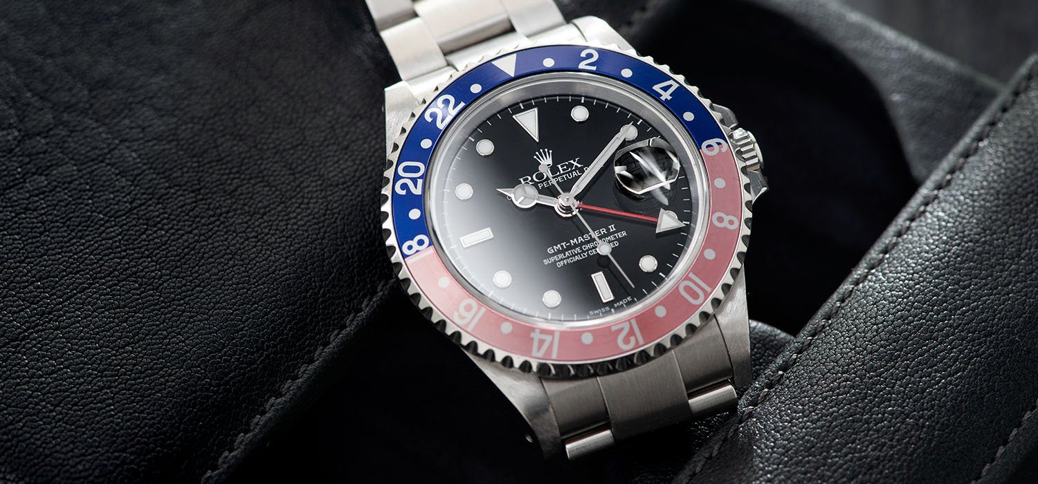 Rolex GMT-Master 2 16710 Pepsi Bezel with Papers