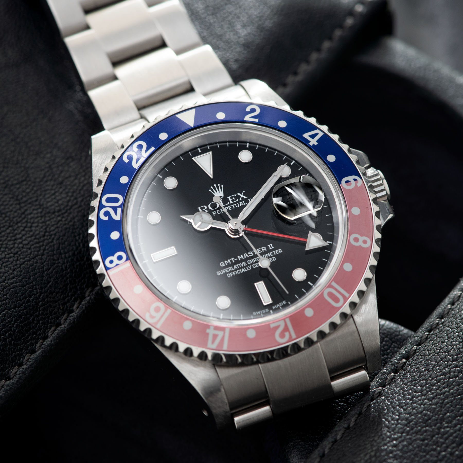 Rolex GMT-Master 2 16710 Pepsi Bezel with Papers