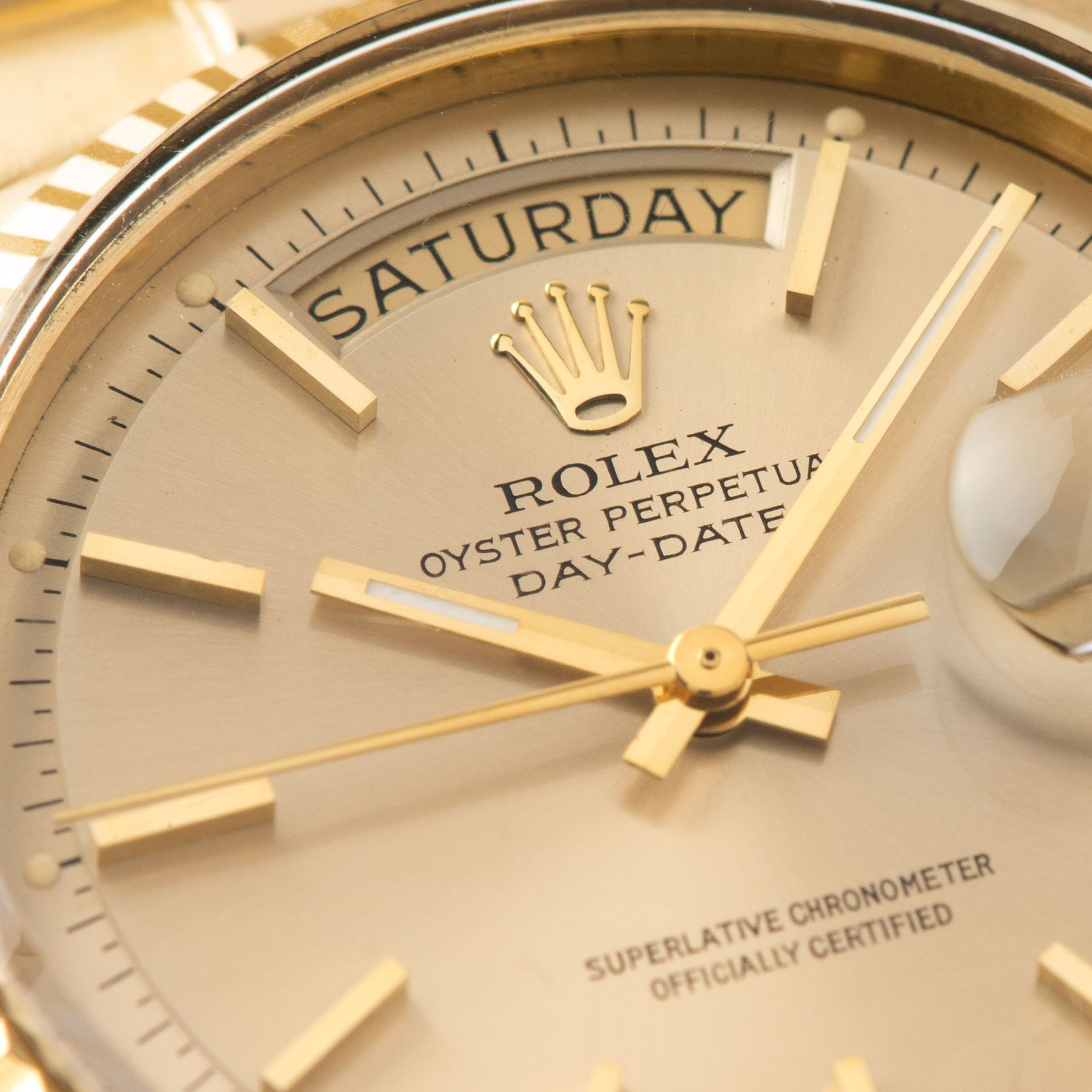 Rolex Day-Date Champagne Dial Yellow Gold 1803