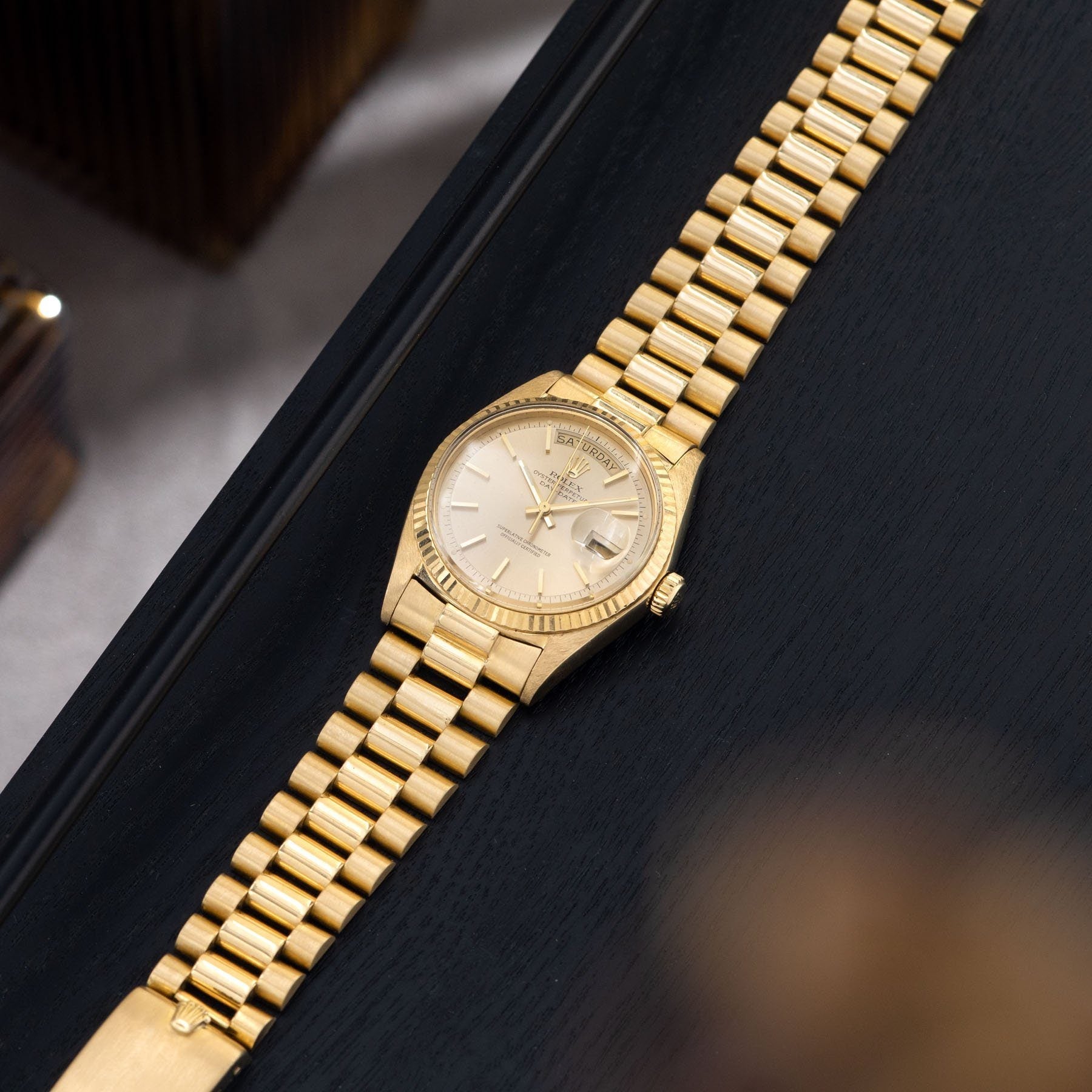 Rolex Day-Date Champagne Dial Yellow Gold 1803