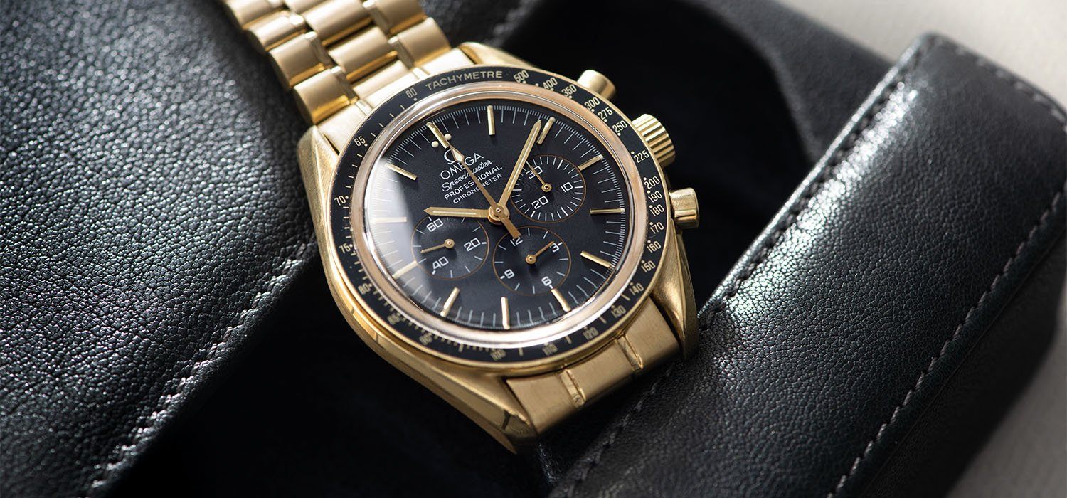 Omega Golden Nugget Yellow Gold Speedmaster 31945000