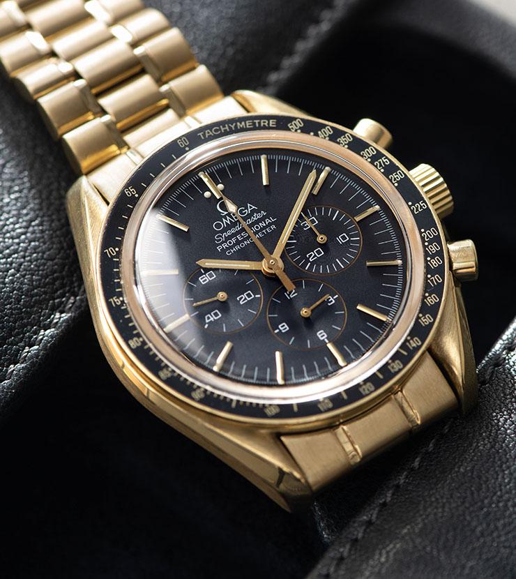Omega Golden Nugget Yellow Gold Speedmaster 31945000