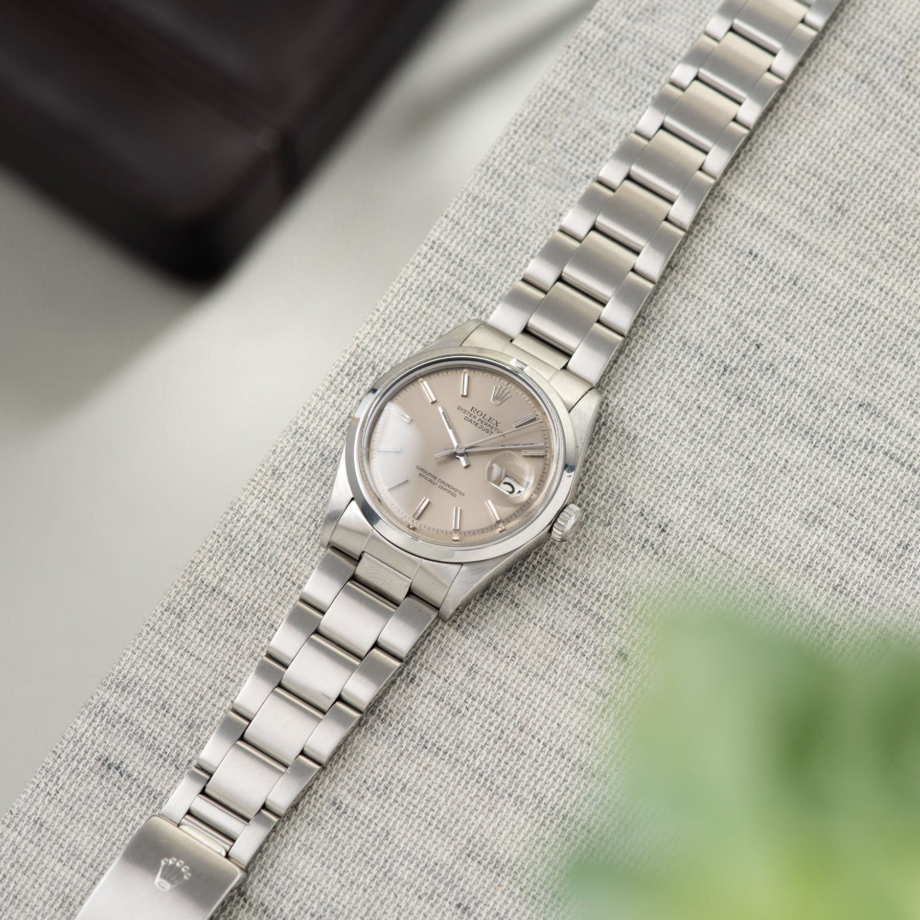 Rolex Datejust Taupe Dial Reference 1600