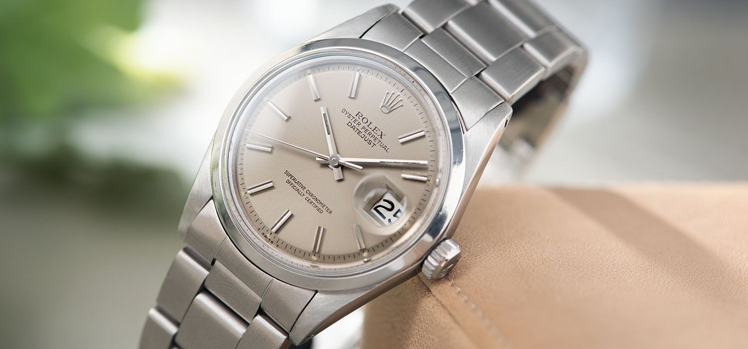 Rolex Datejust Taupe Dial Reference 1600