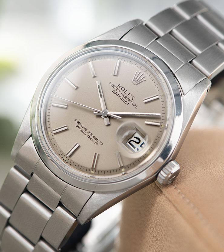 Rolex Datejust Taupe Dial Reference 1600