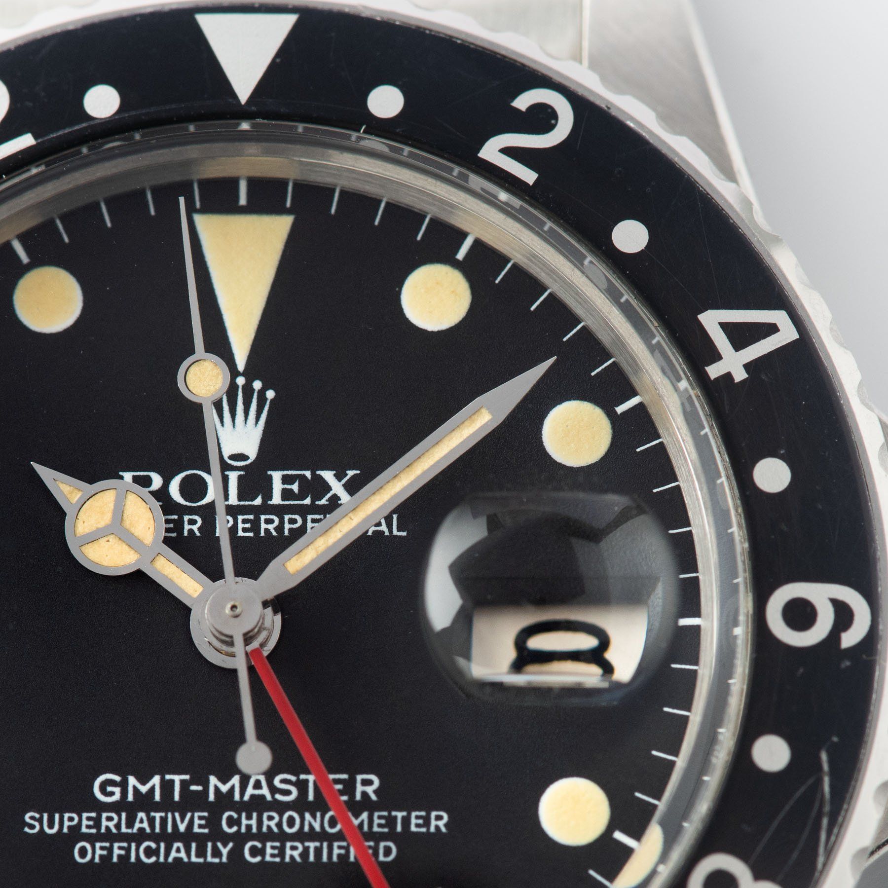 Rolex Gmt master 16750 matte dial with box & papers