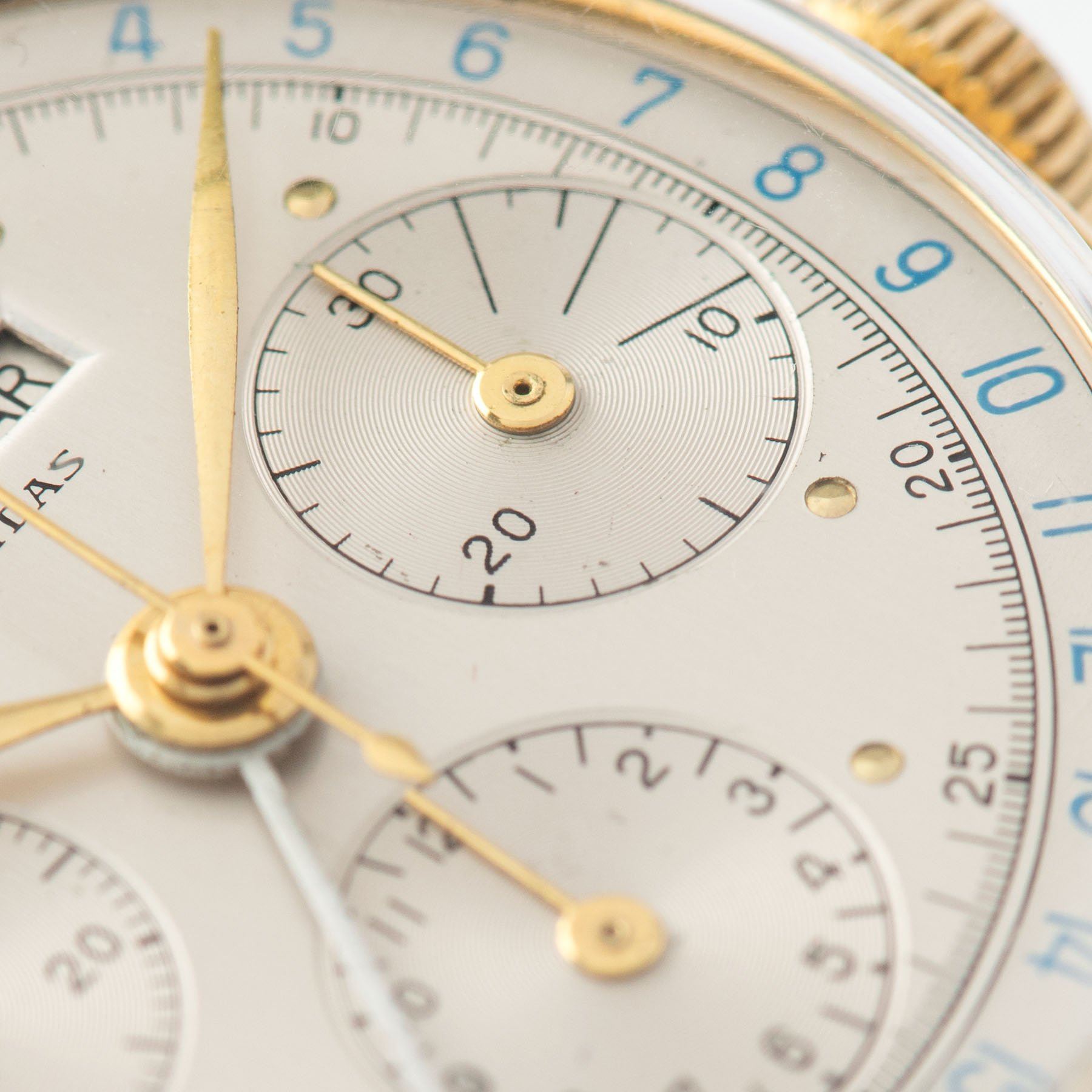 Leonidas Triple Calendar Yellow Gold Dress Watch