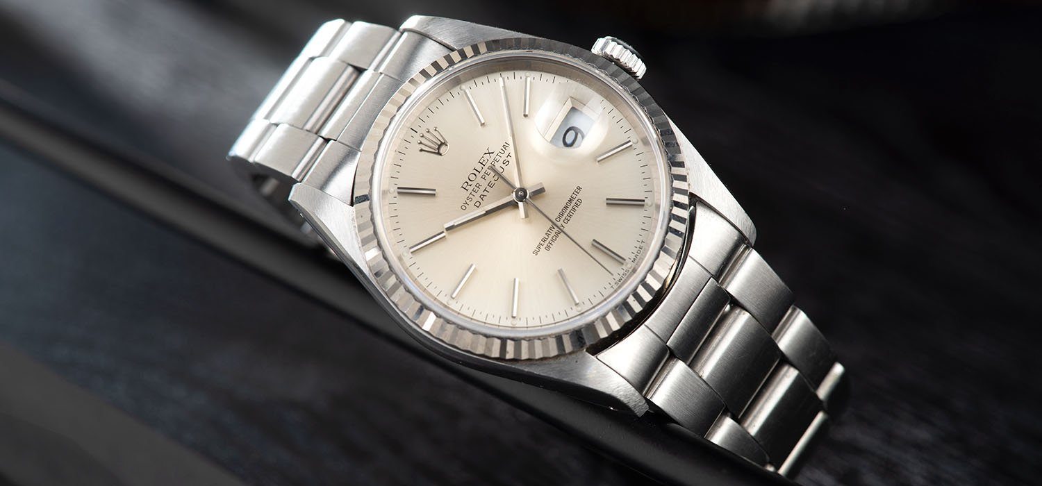 Rolex Datejust Silver Dial Reference 16234