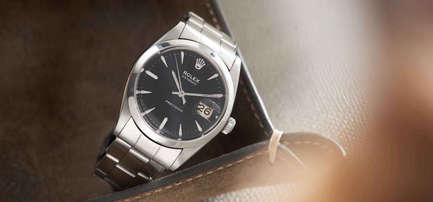 Rolex Oysterdate 6694 Black Dial