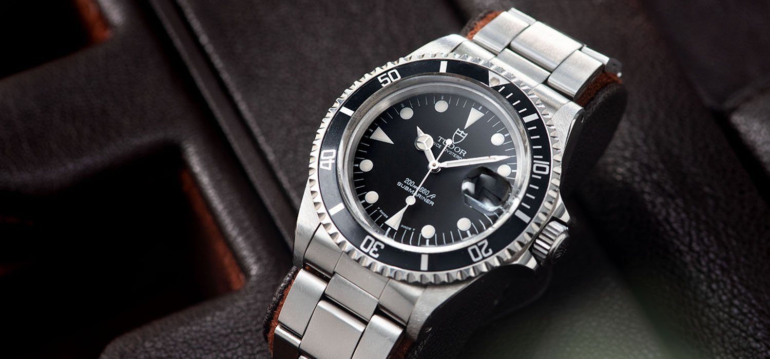 Tudor Submariner Date Black Dial Reference 79090