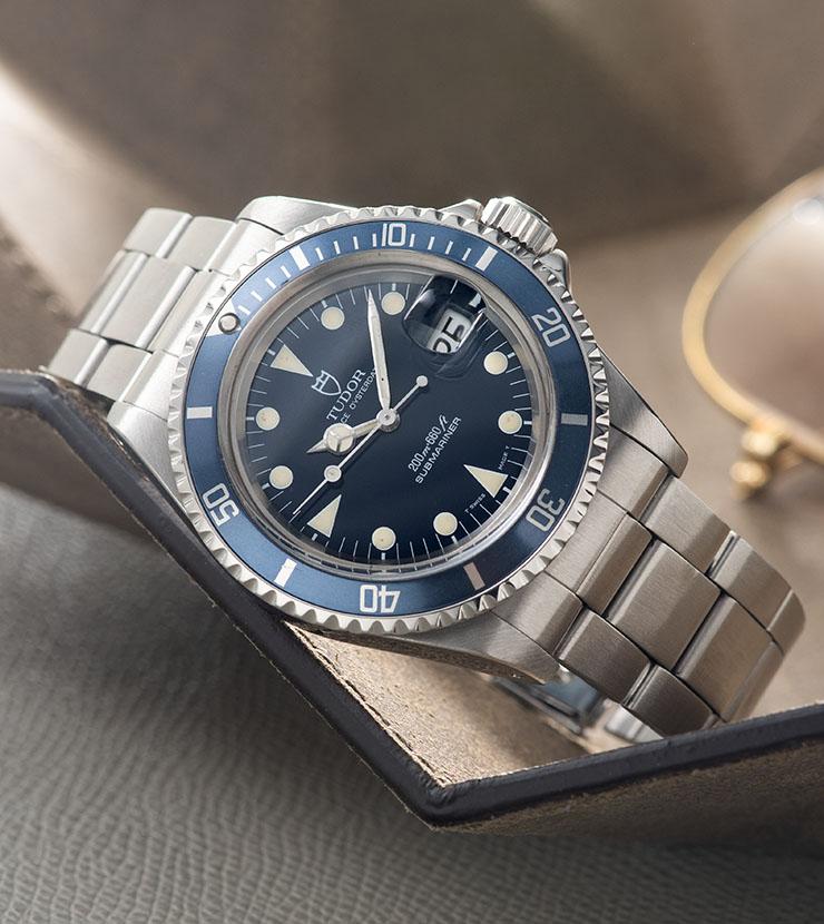 Tudor Submariner Date Blue Dial Reference 79090 Full Set