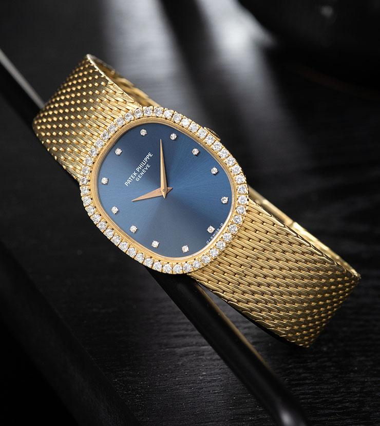 Patek Philippe Ellipse D’Or Yellow Gold with Diamonds Ref 3748/9