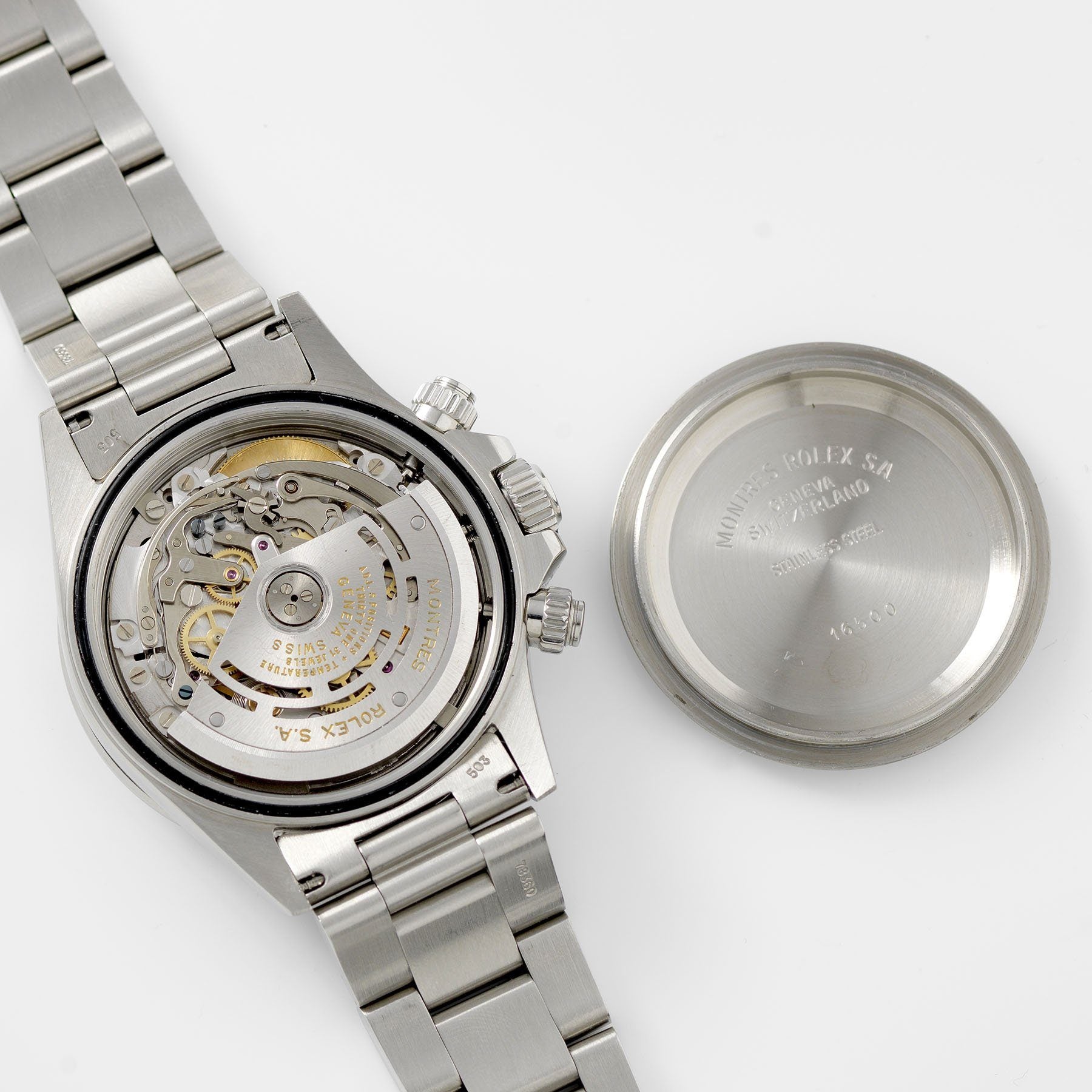Rolex Daytona Steel 16520 Porcelain Mk1 Dial Box and Papers