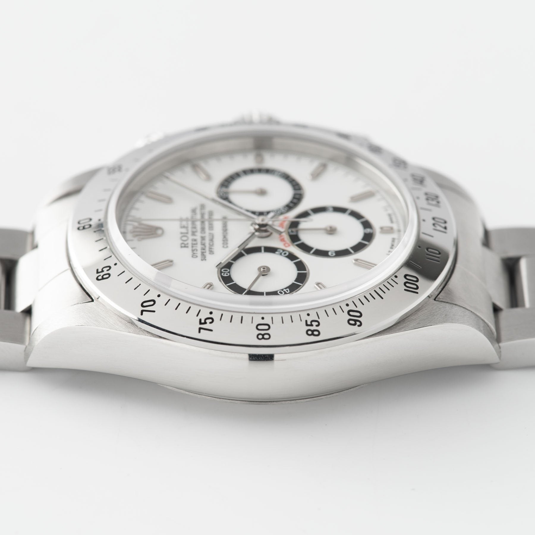 Rolex Daytona Steel 16520 Porcelain Mk1 Dial Box and Papers