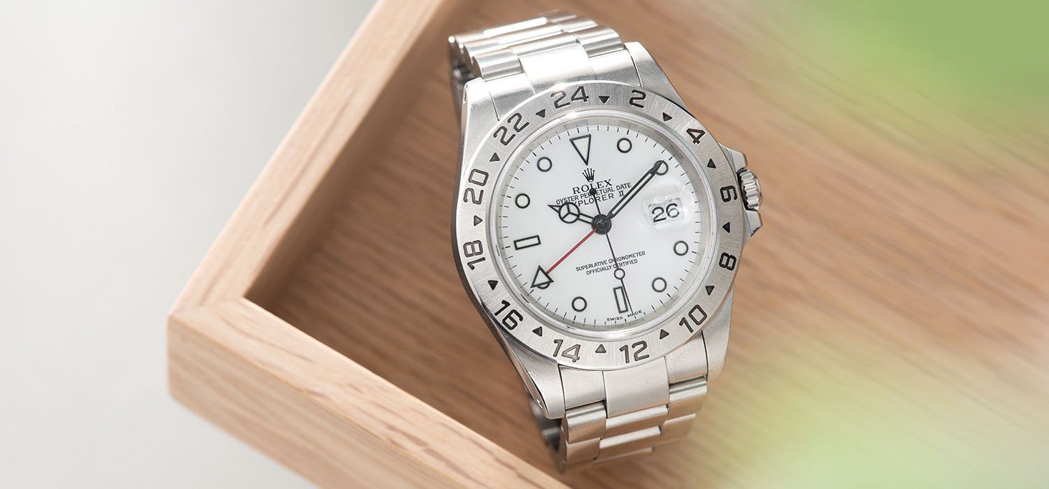 Rolex Explorer 2 White Dial 16570