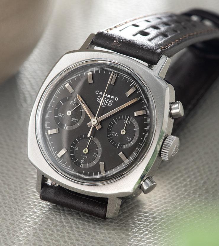 Heuer Camaro Ref 7220 Tropical Brown Dial