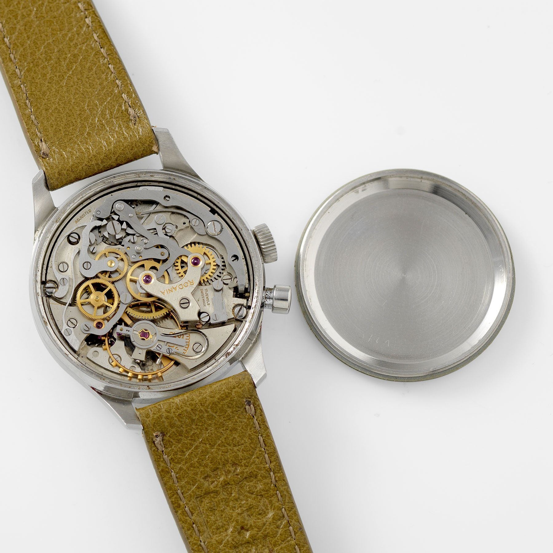 Rodania Mono Pusher Chronograph 1960s
