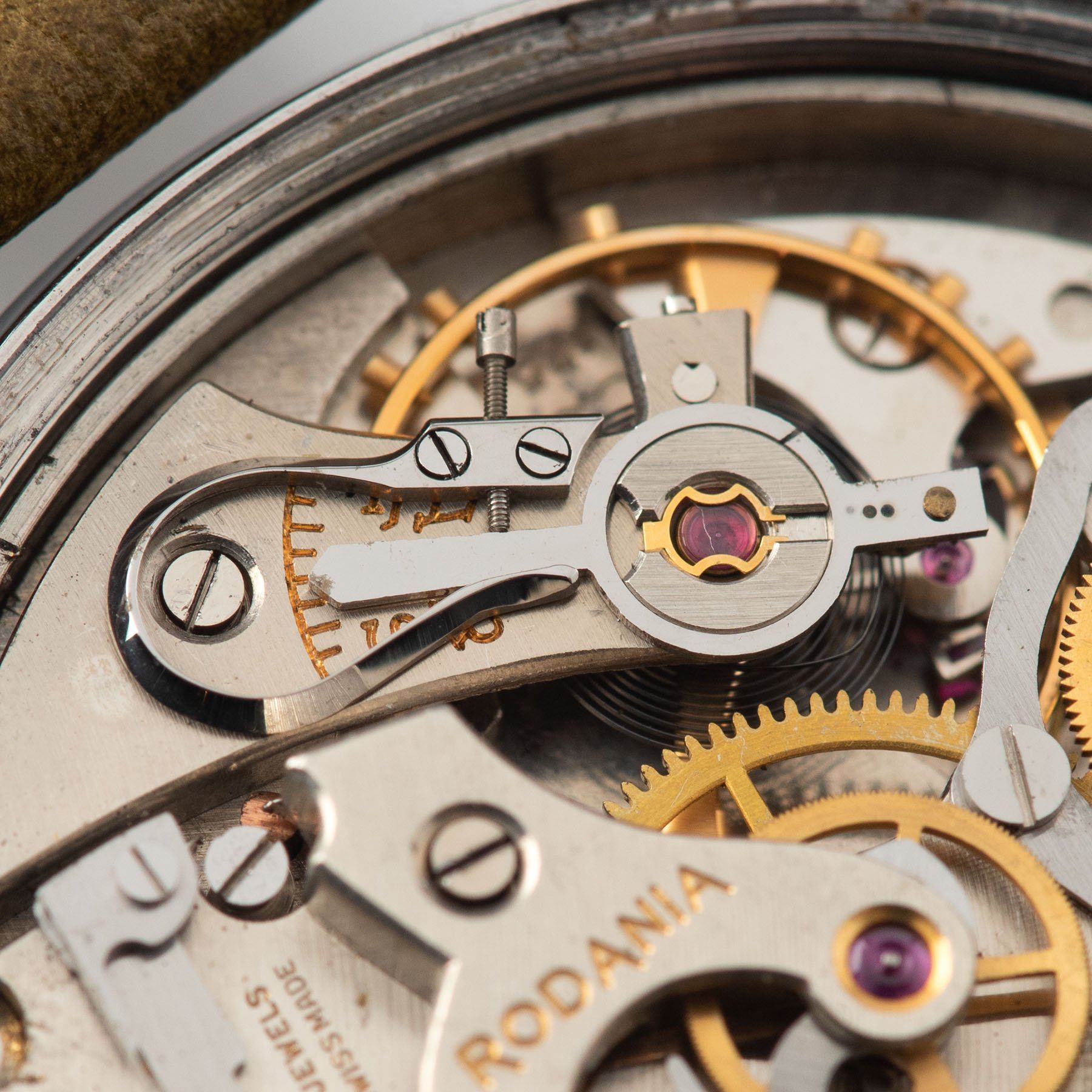 Rodania Mono Pusher Chronograph 1960s