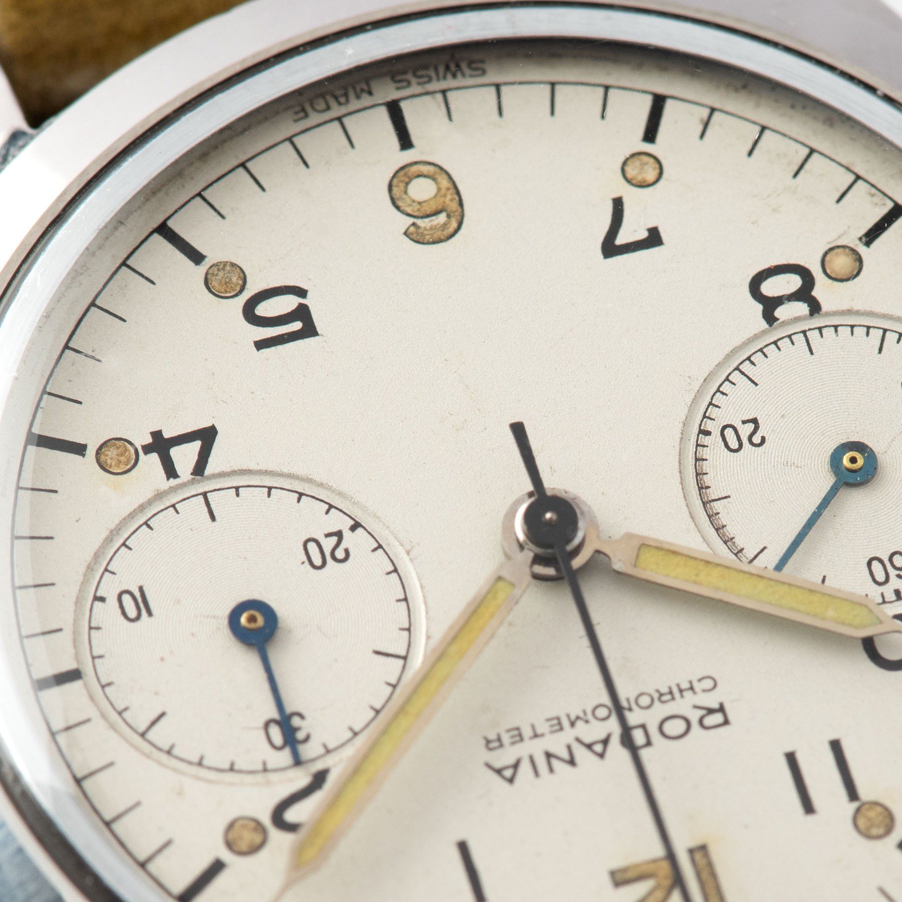 Rodania Mono Pusher Chronograph 1960s
