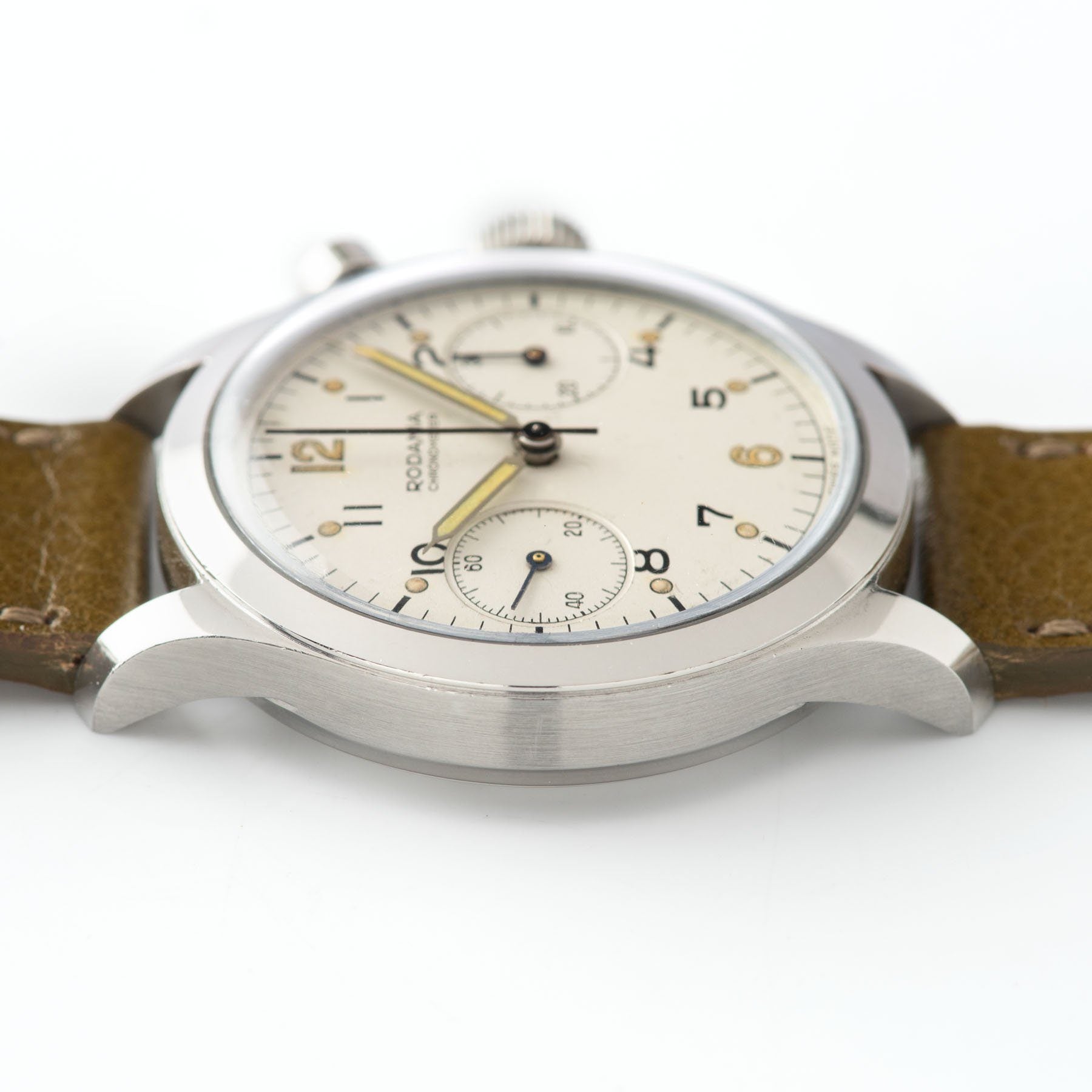 Rodania Mono Pusher Chronograph 1960s