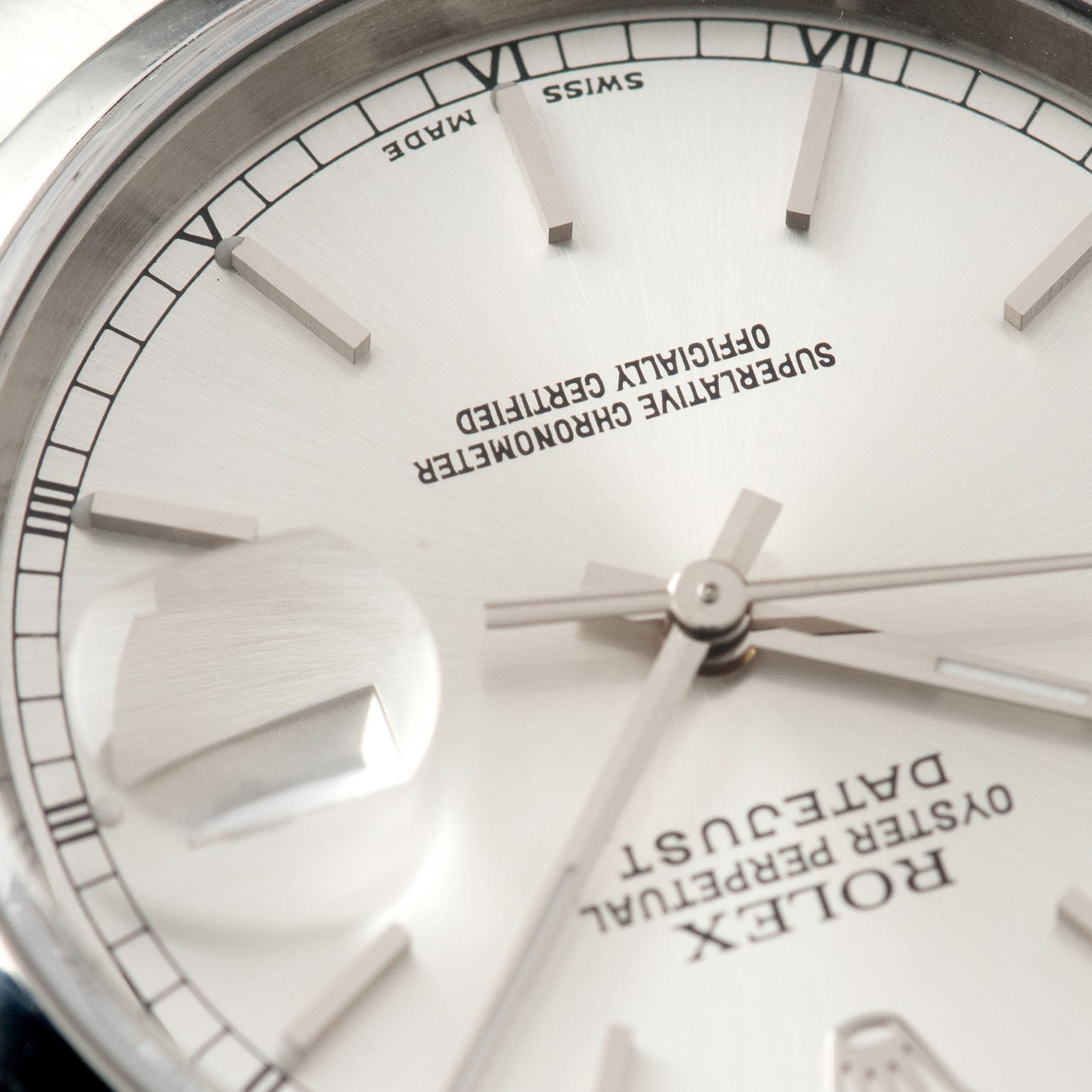 Rolex Datejust Silver Dial Reference 16200