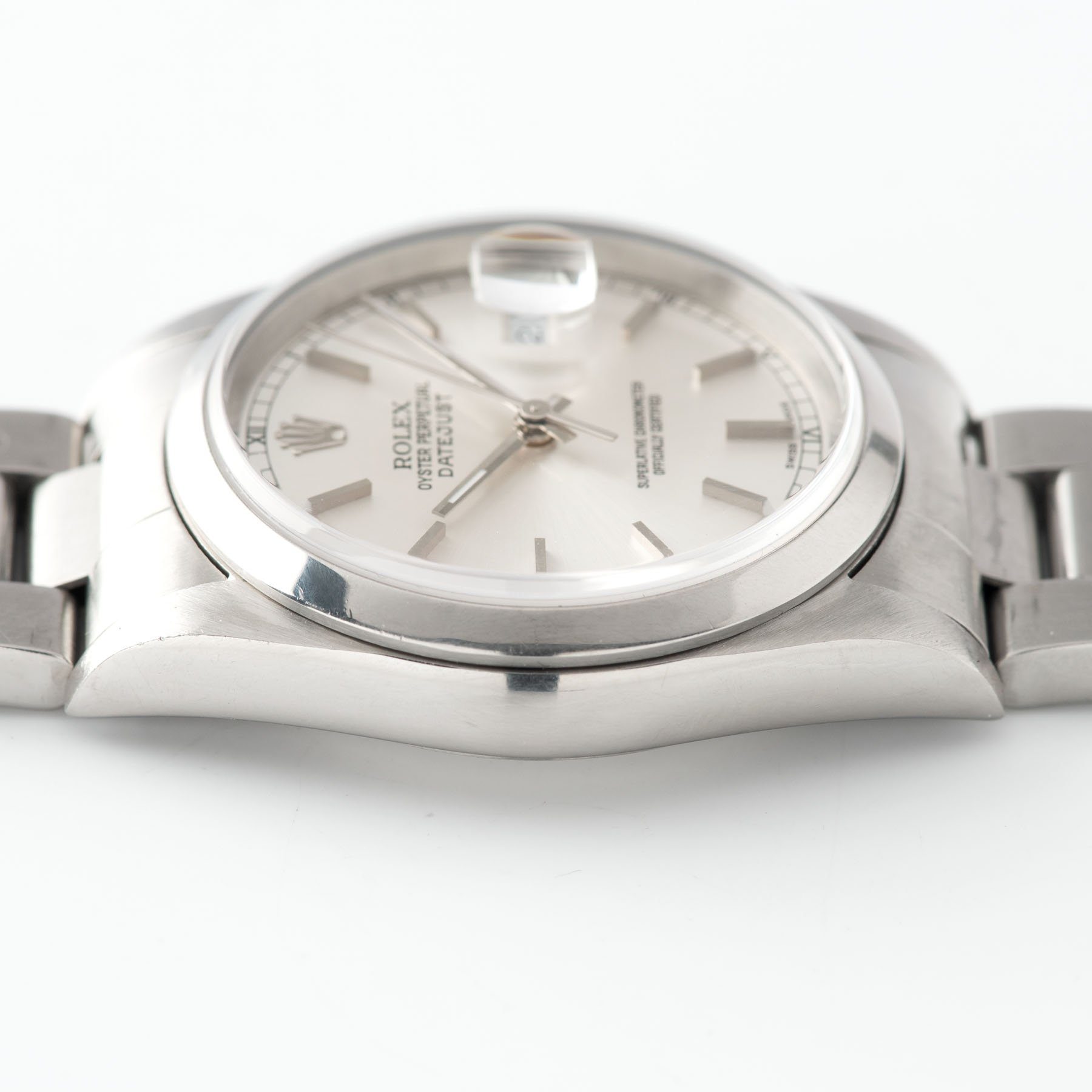 Rolex Datejust Silver Dial Reference 16200