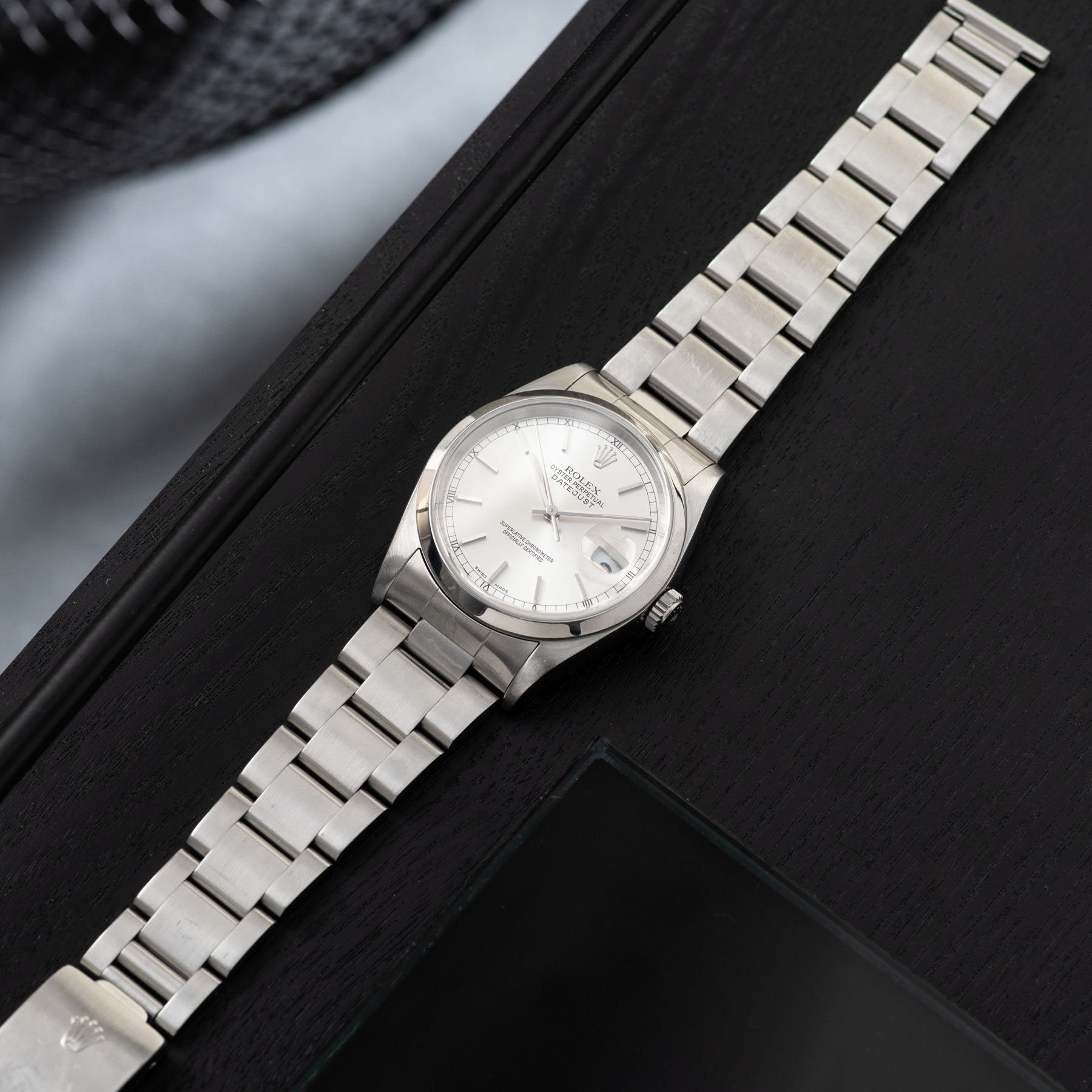 Rolex Datejust Silver Dial Reference 16200